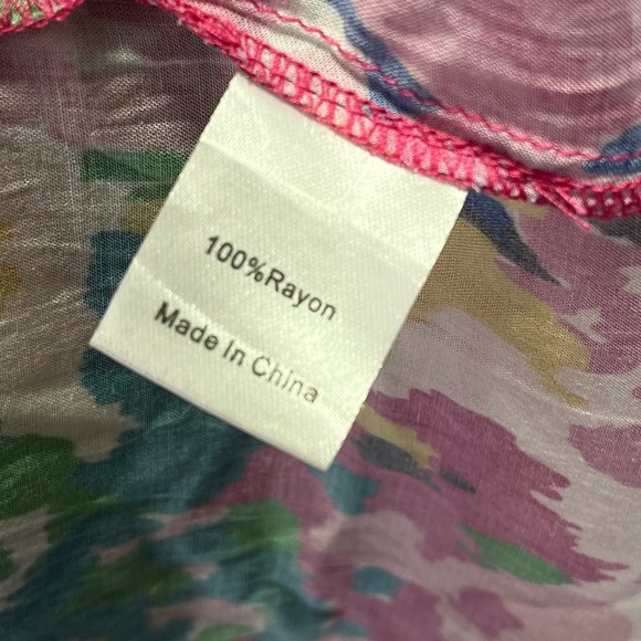 Tuckernuck Meade Abstract Floral Tank Maxi Dress Watercolor Sleeveless - Picture 7 of 8